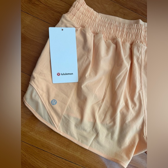lululemon athletica Light Peach Athletic Shorts - 12 - Picture 1 of 4
